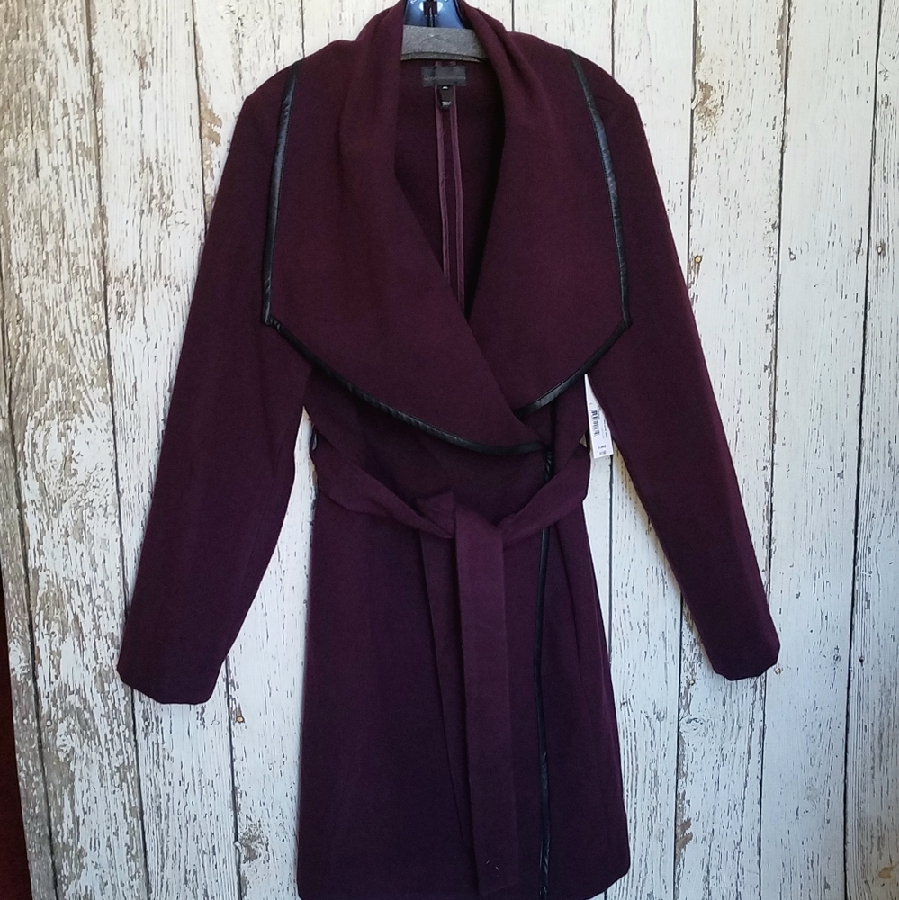 Elegant Purple Women's Coat